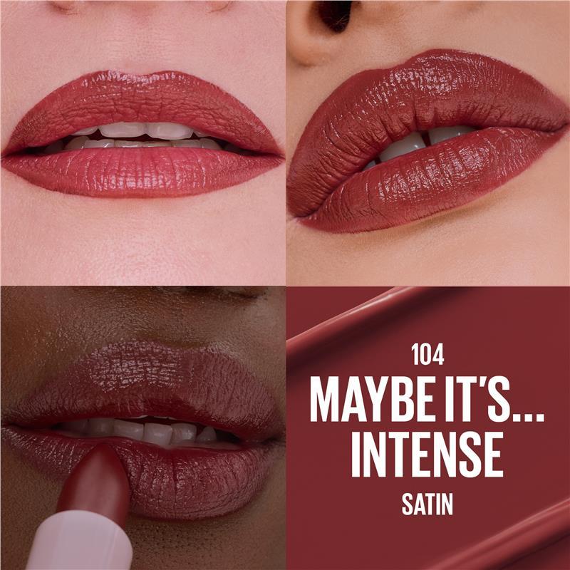 Maybelline Serum Lipstick 104 Maybe Its Intense
