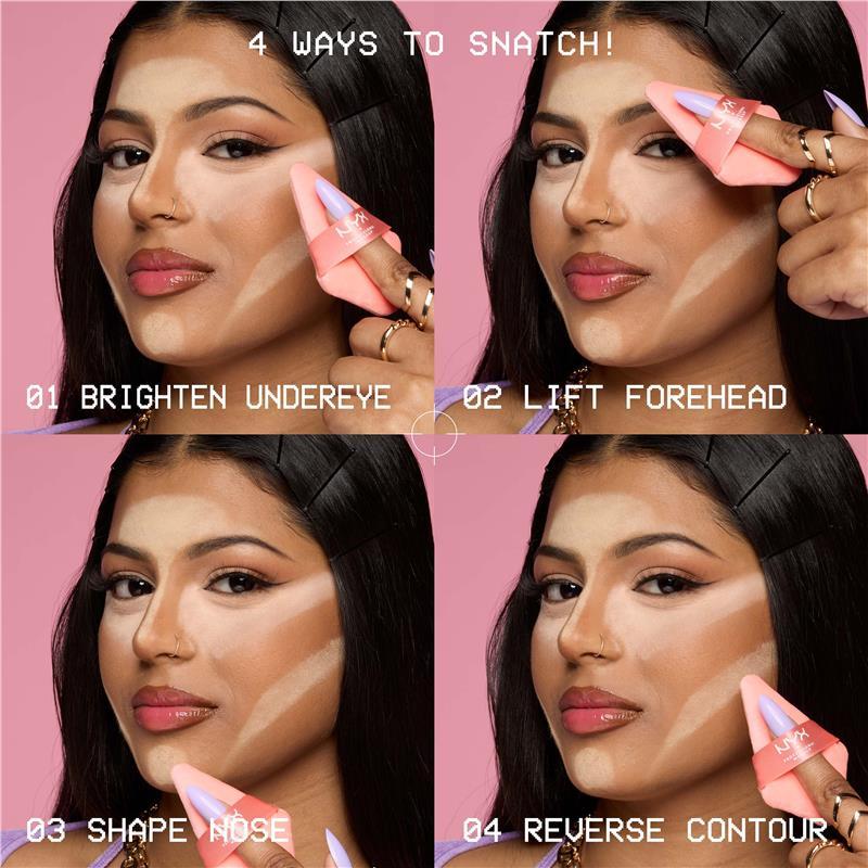 NYX Wonder Snatch Powder Cheeky Cherry Brightening Pink