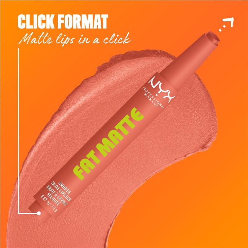 NYX Fat Matte Lip Balm Cashmere Cutie