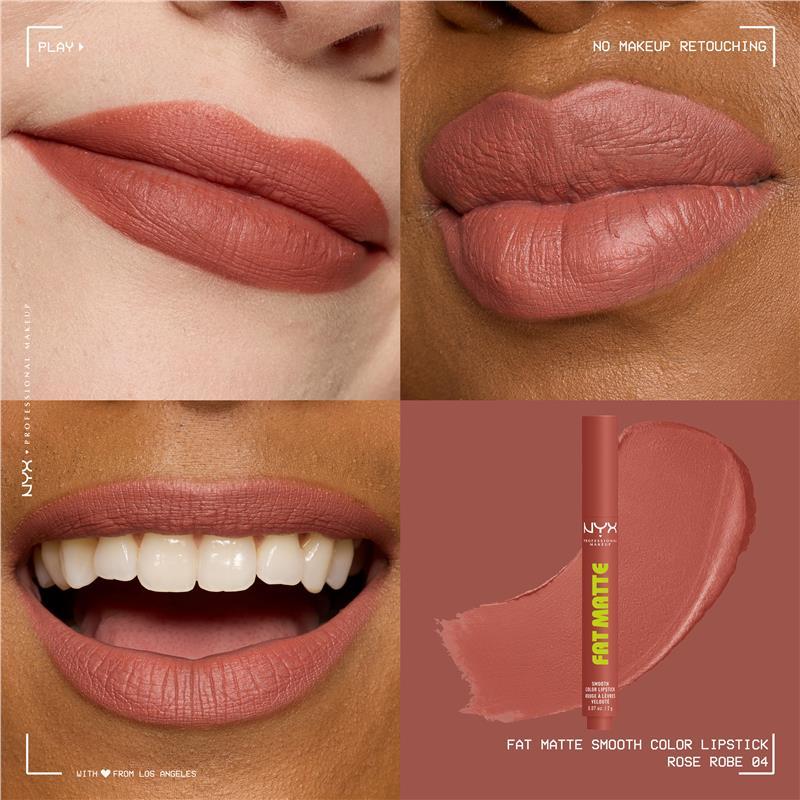 NYX Fat Matte Lip Balm Rose Robe