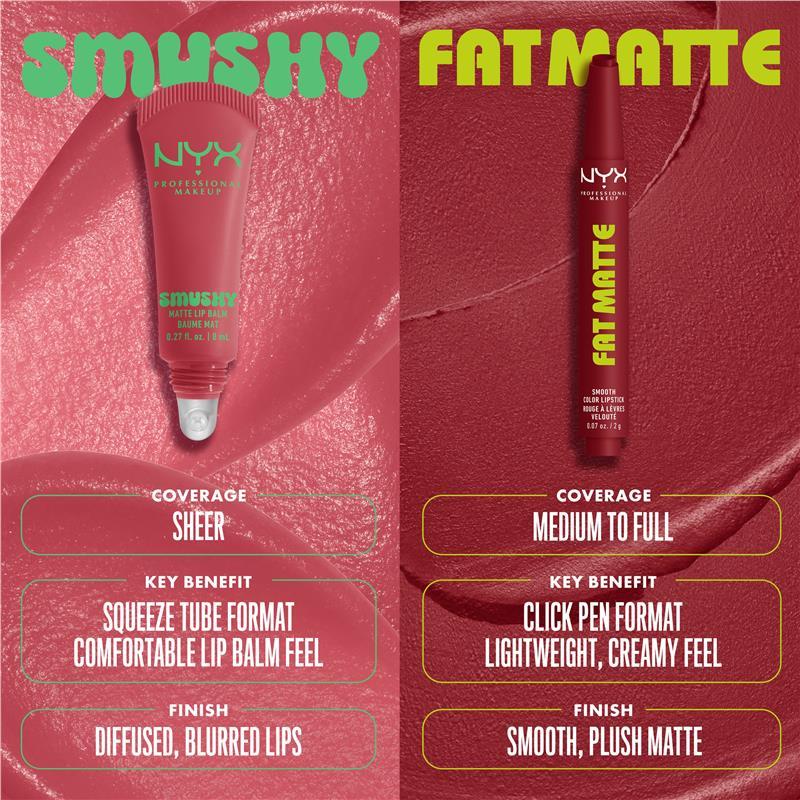 NYX Fat Matte Lip Balm Rose Robe