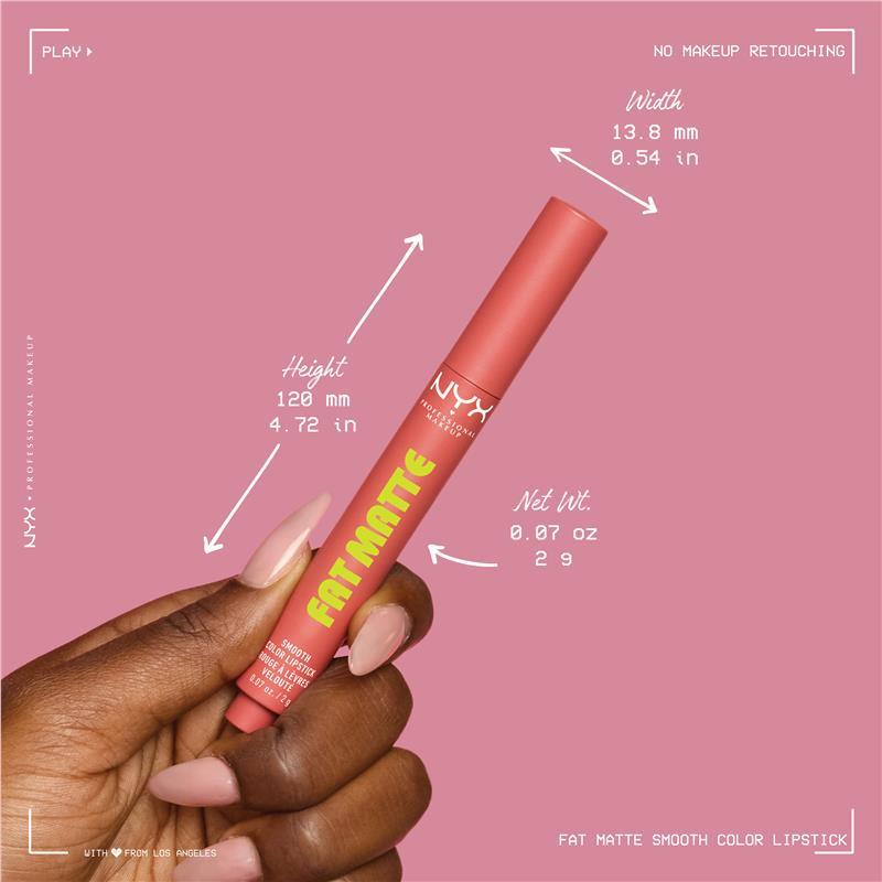 NYX Fat Matte Lip Balm Rose Robe