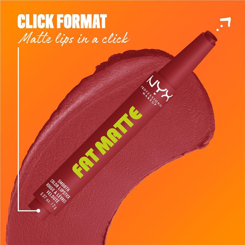 NYX Fat Matte Lip Balm Mauve Cloud