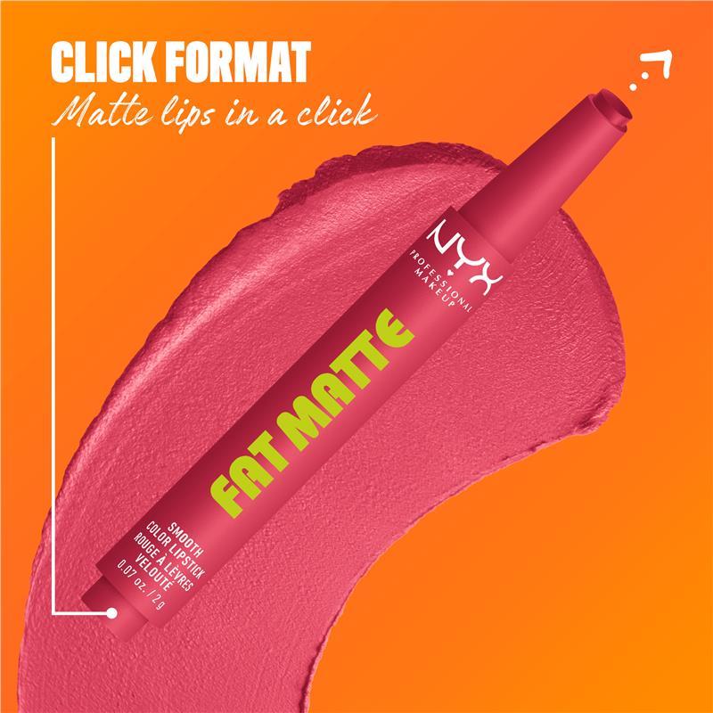 NYX Fat Matte Lip Balm Pink Puff