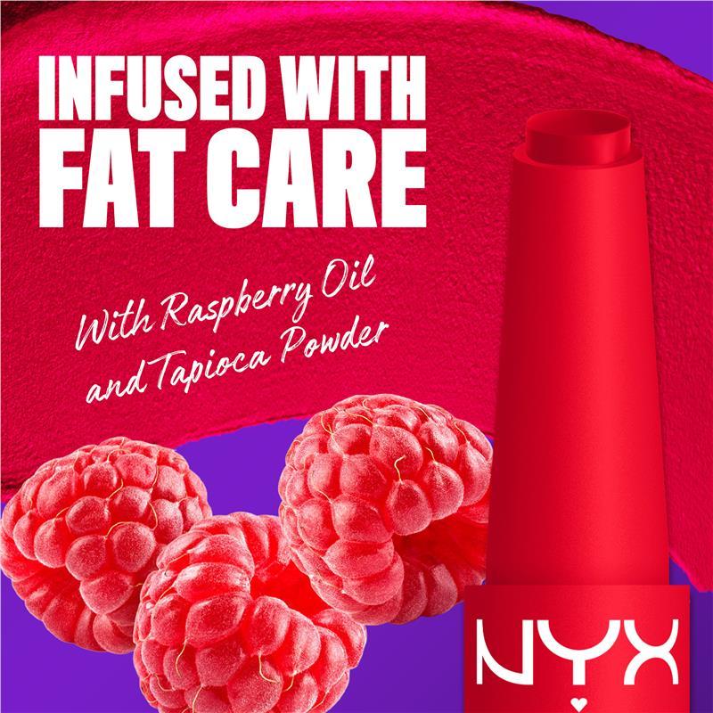 NYX Fat Matte Lip Balm Fuzzy Flame