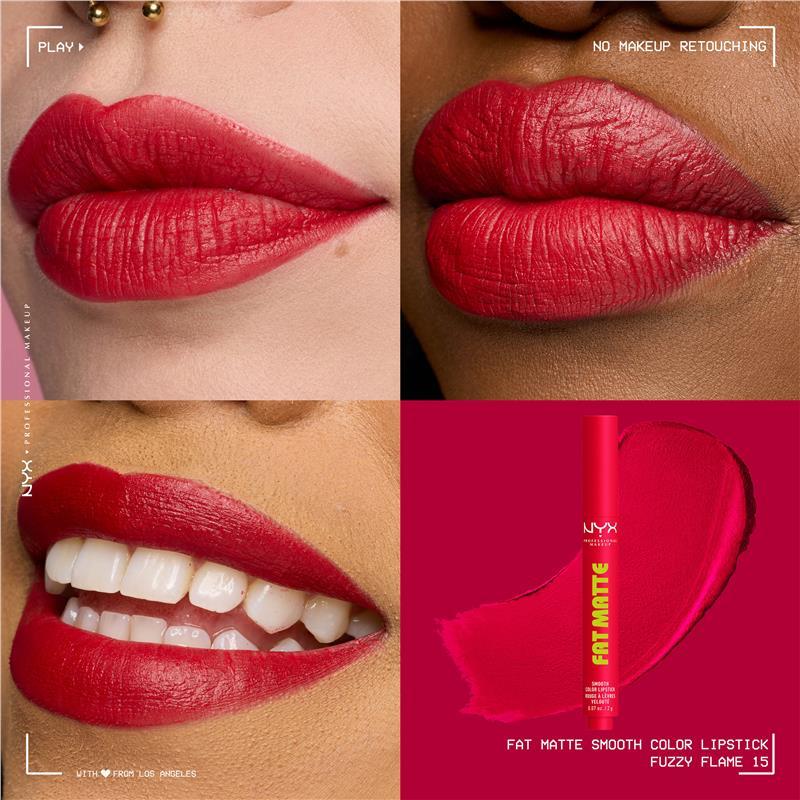 NYX Fat Matte Lip Balm Fuzzy Flame