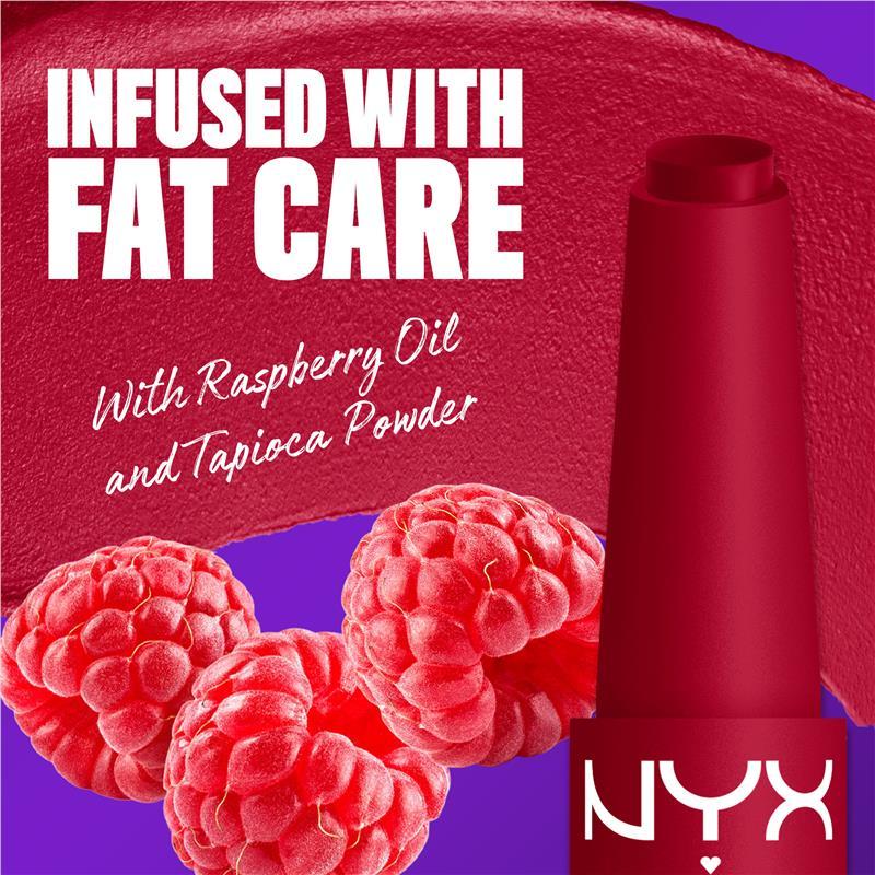 NYX Fat Matte Lip Balm Scarlet Snuggles