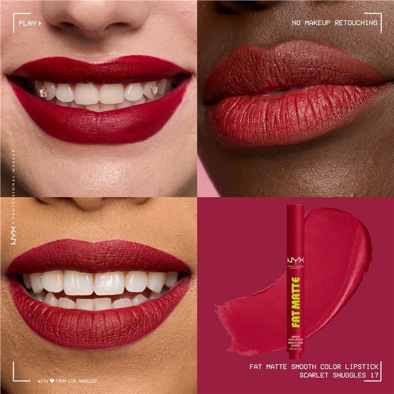 NYX Fat Matte Lip Balm Scarlet Snuggles