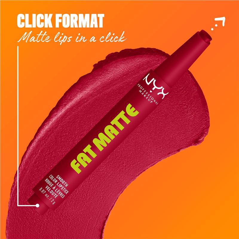 NYX Fat Matte Lip Balm Scarlet Snuggles