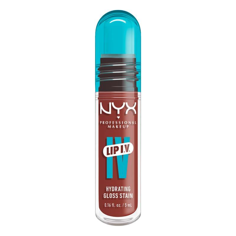 NYX Lip IV Hydrating Gloss Stain Drippin Nude