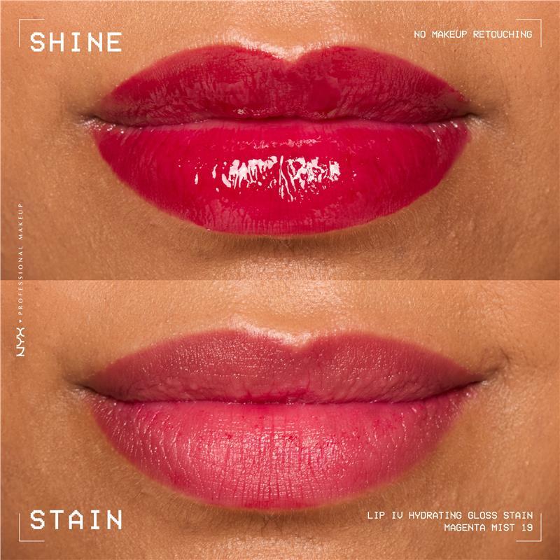 NYX Lip IV Hydrating Gloss Stain Magenta Mist