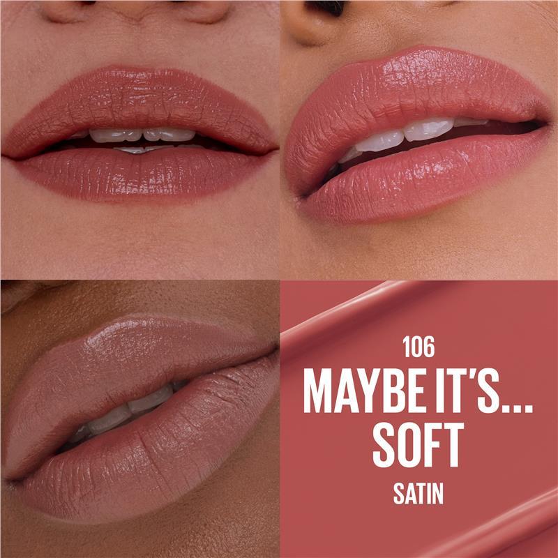 Maybelline Serum Lipstick 106 Maybe Its Soft
