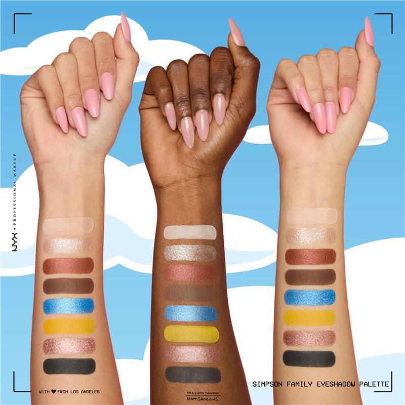 NYX Simpsons Palette 01