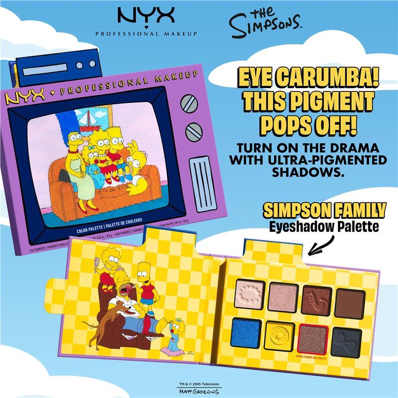NYX Simpsons Palette 01