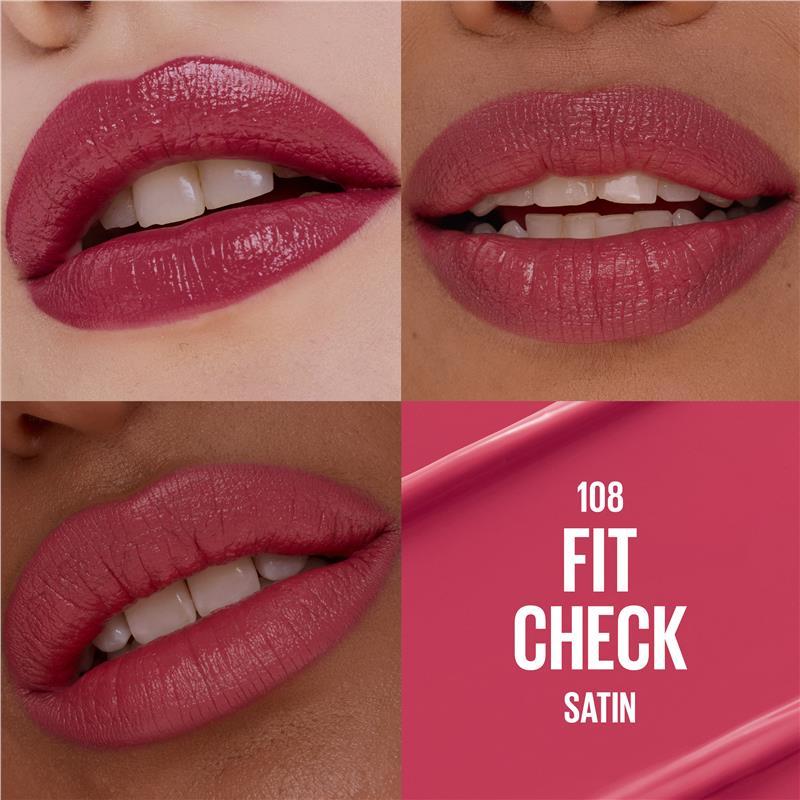 Maybelline Serum Lipstick 108 Fit Check