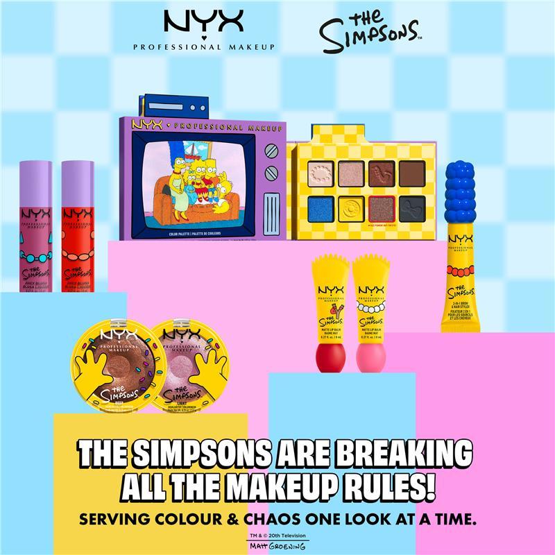 NYX Simpsons Donut Highlighter Glazed Over