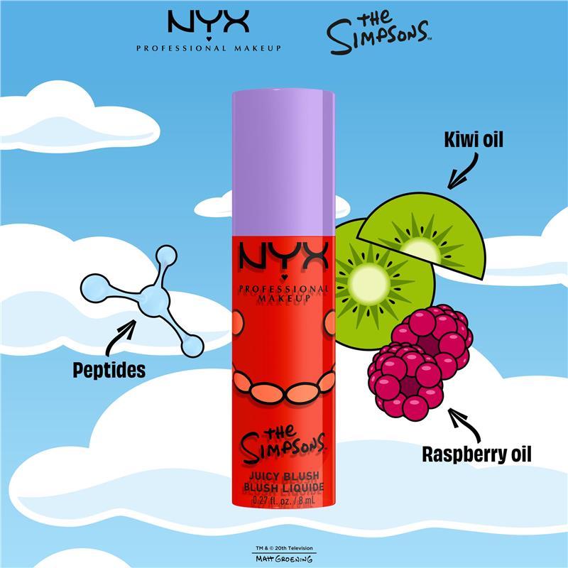 NYX Fat Cheeks Juicy Blush Snarky Scarlet
