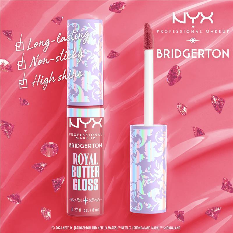 NYX Bridgerton 2 Piece Lip Kit Peony Passion & Cupid's Secret
