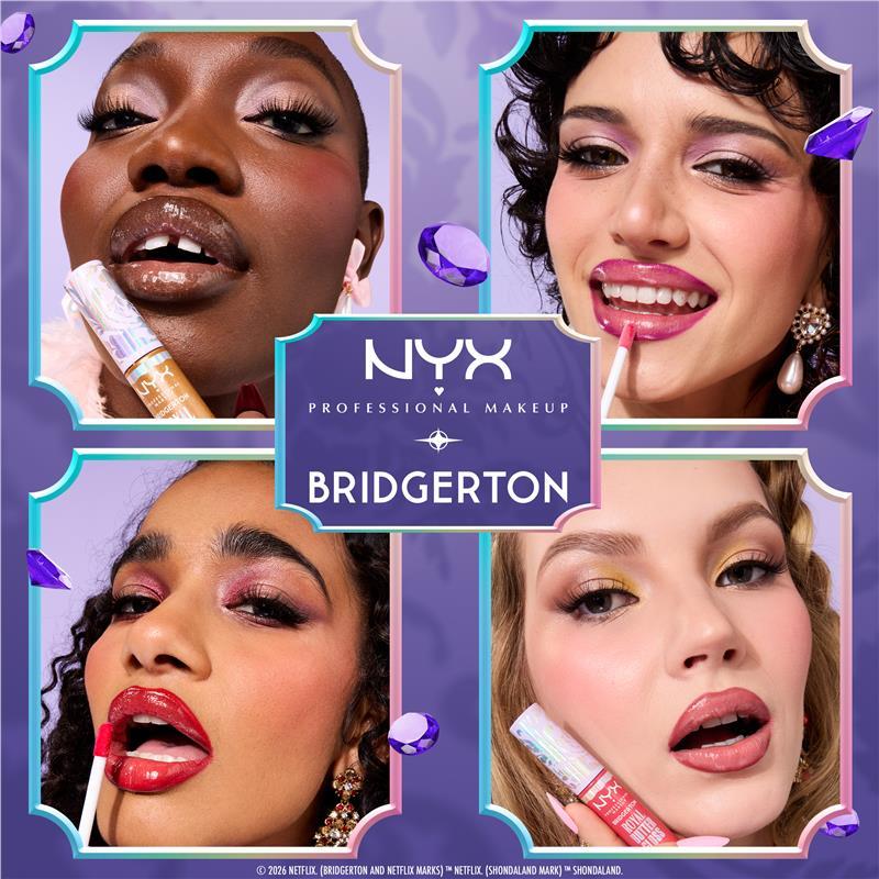 NYX Bridgerton 2 Piece Lip Kit Peony Passion & Cupid's Secret