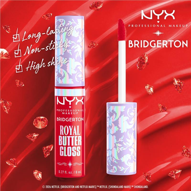 NYX Bridgerton 2 Piece Lip Kit Rogue Romance & Flirt Alert