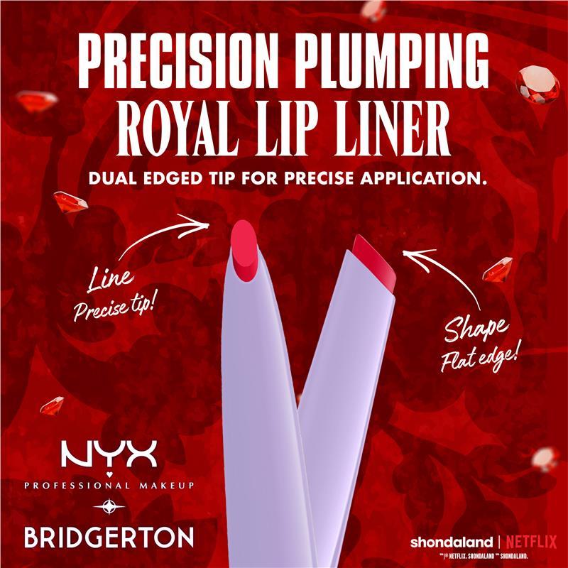 NYX Bridgerton 2 Piece Lip Kit Rogue Romance & Flirt Alert