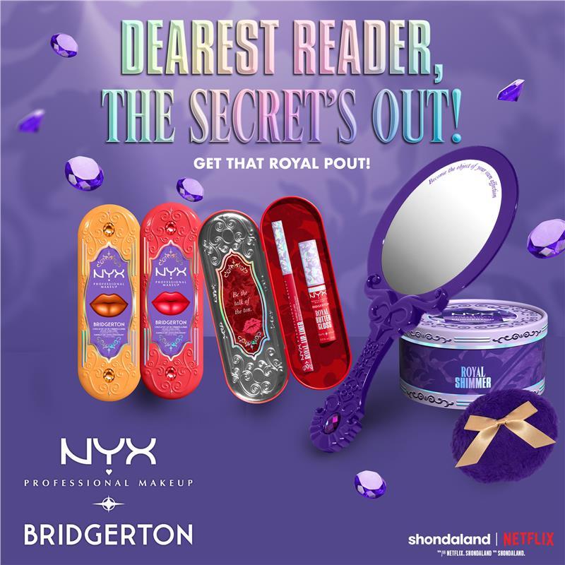 NYX Bridgerton 2 Piece Lip Kit Pout And About & Toffee Temptation