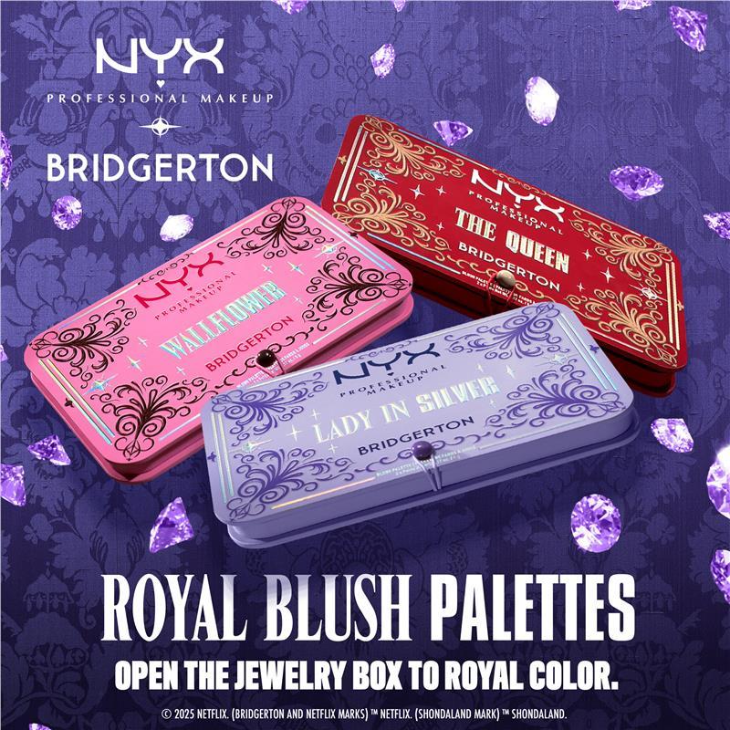 NYX  Bridgerton The Queen Blush Duo