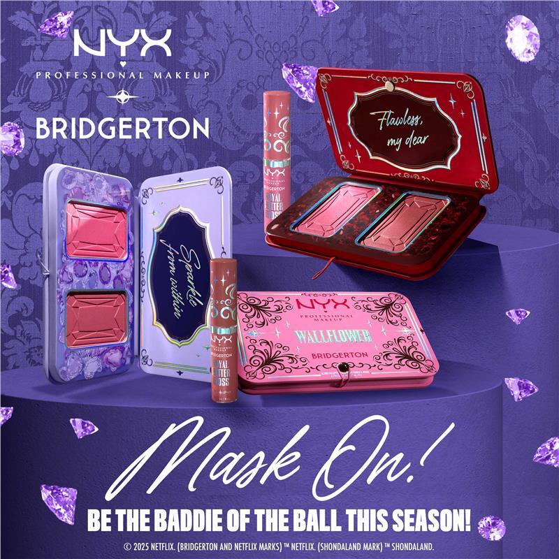 NYX  Bridgerton The Queen Blush Duo