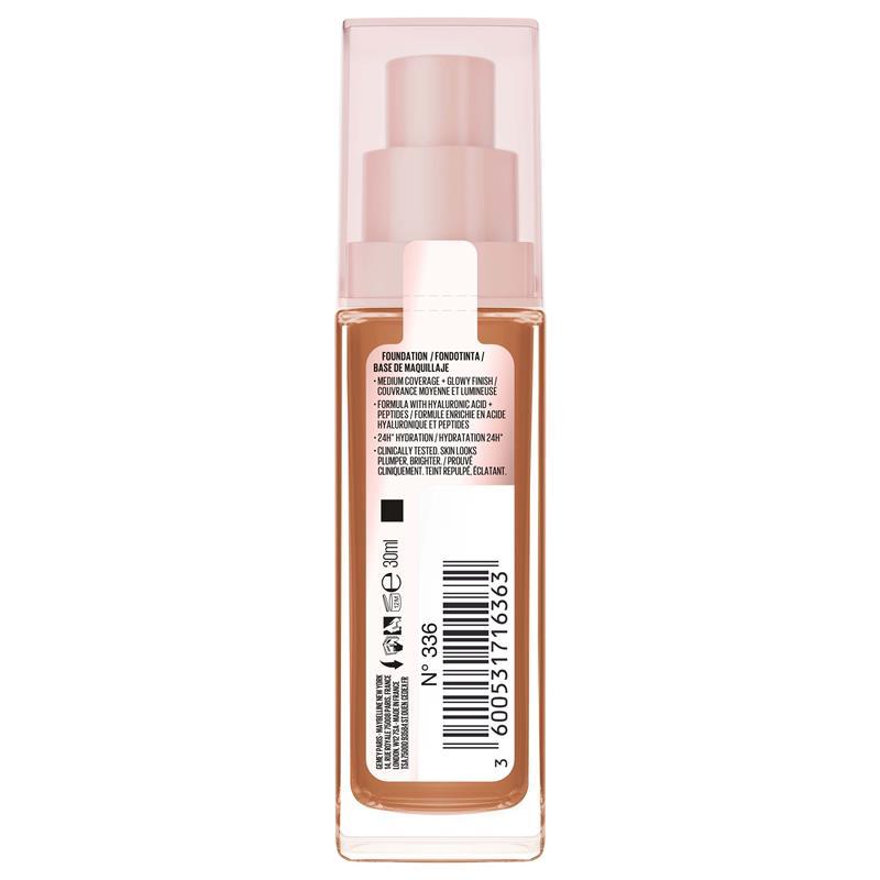 Maybelline Lifter Plump & Glow Foundation 336