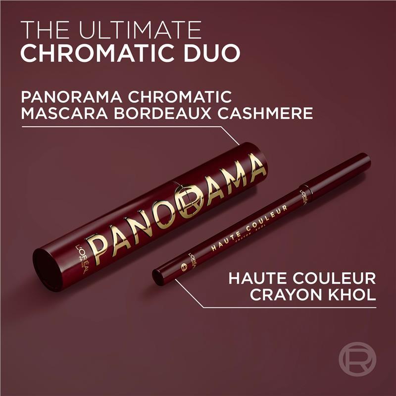 L'Oreal Paris Volume Million Lashes Panorama Chromatic Mascara Bordeaux Cashmere