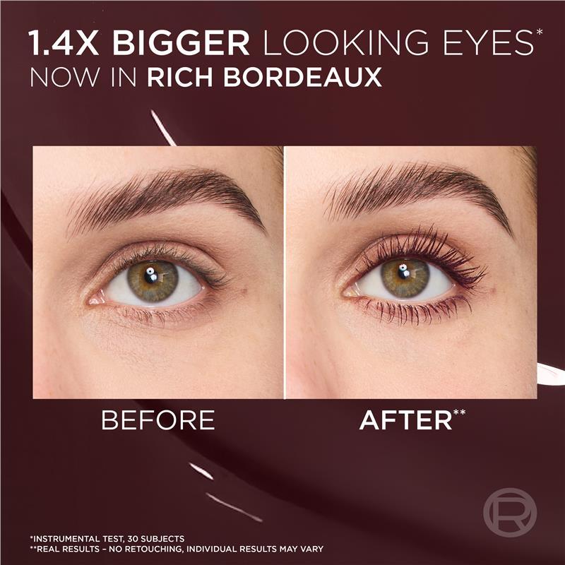 L'Oreal Paris Volume Million Lashes Panorama Chromatic Mascara Bordeaux Cashmere
