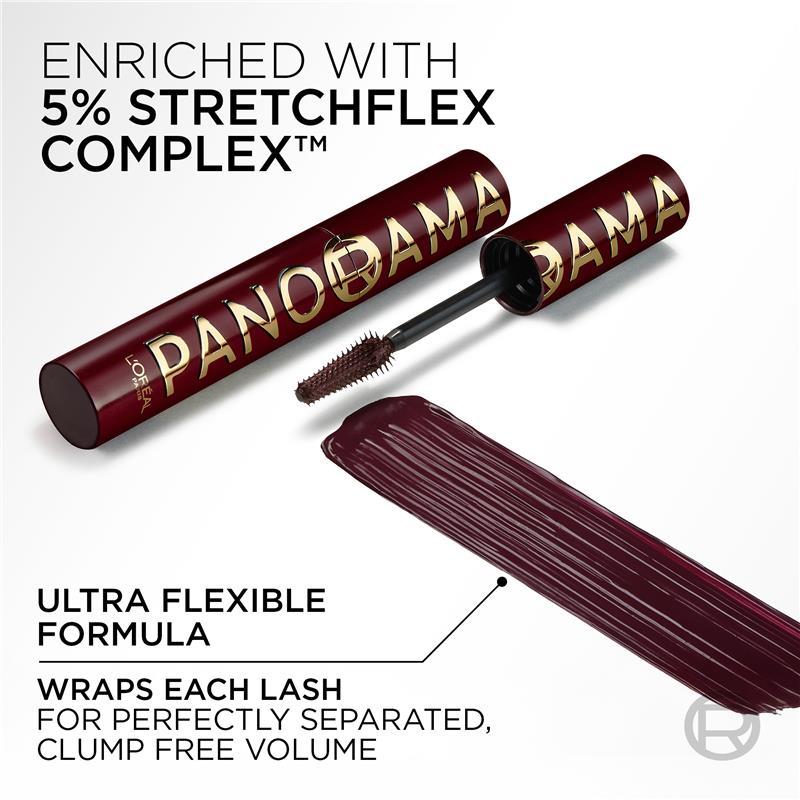 L'Oreal Paris Volume Million Lashes Panorama Chromatic Mascara Bordeaux Cashmere