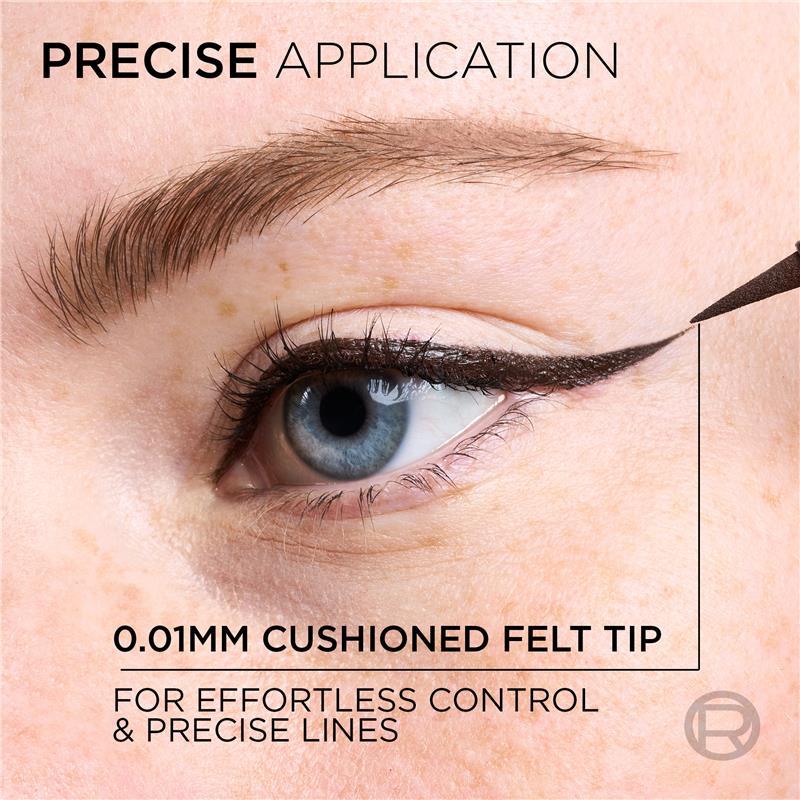 L'Oreal Paris Haute Precision Felt-tip Eyeliner Brun Leather