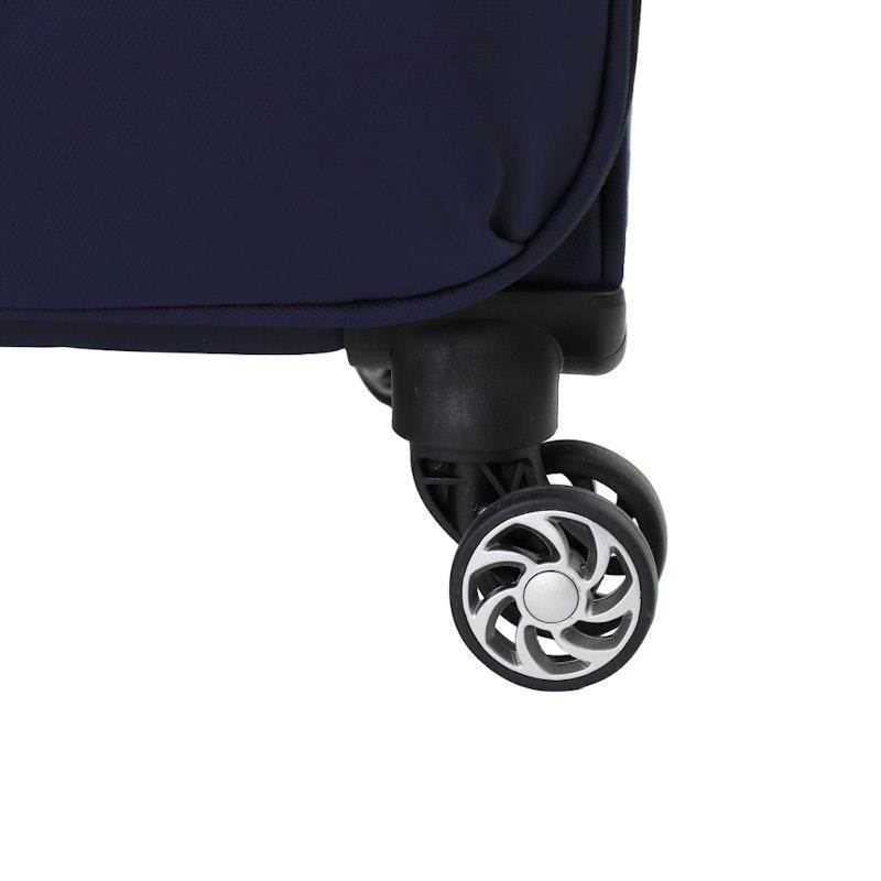 Pierre Cardin Horizon Soft Water-Repellant Cabin Carry-On Spinner Navy