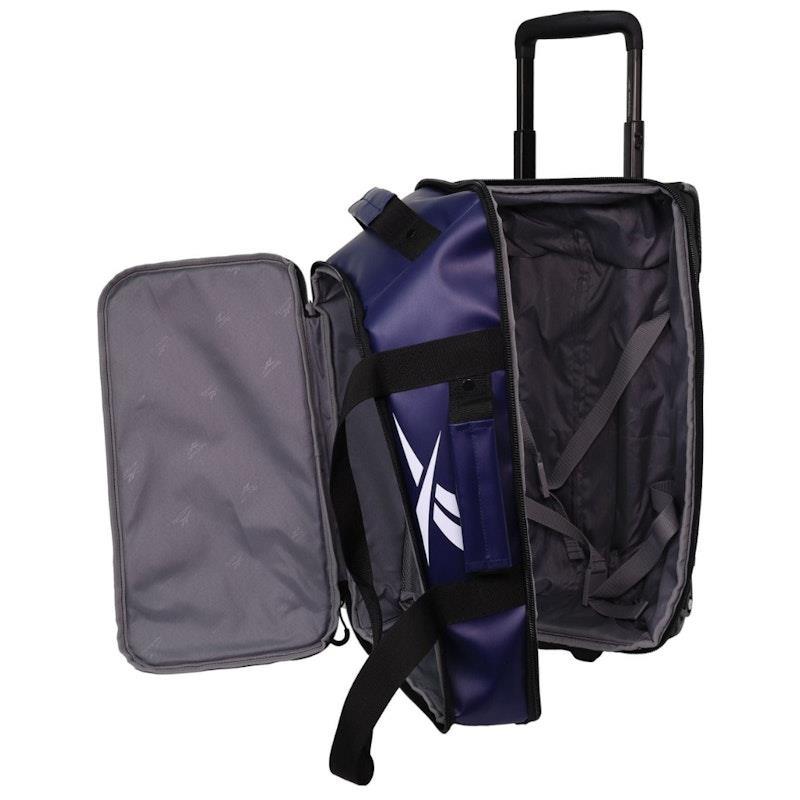 Reebok All Star 52cm Cabin Leather Film Soft Shell Suitcase Navy