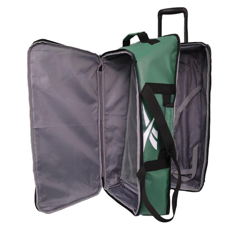 Reebok All Star 52cm Cabin Leather Film Soft Shell Suitcase Green