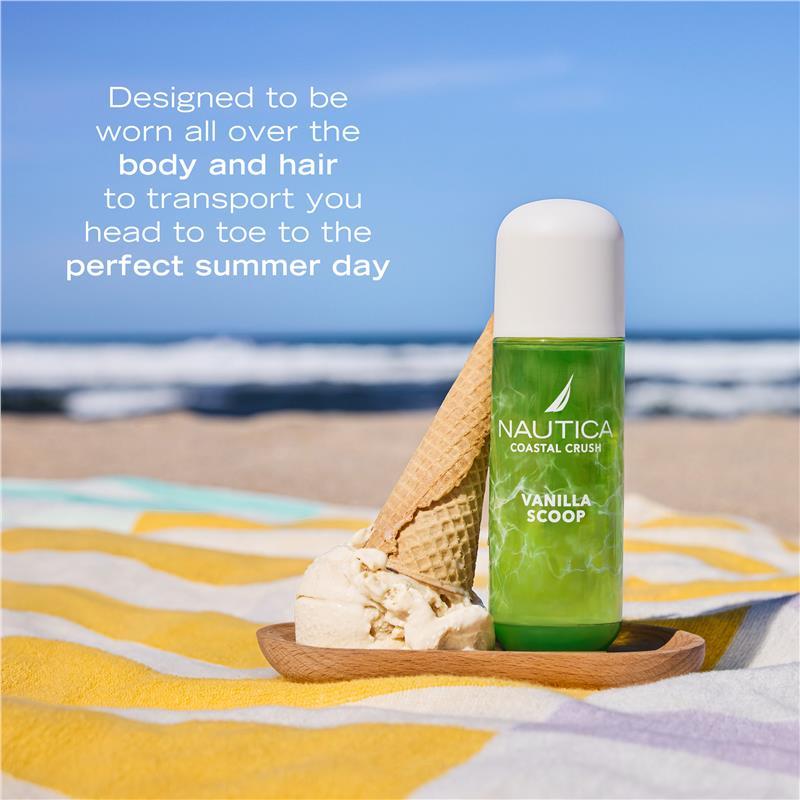 Nautica Coastal Crush Vanilla Scoop Body Mist 236ml