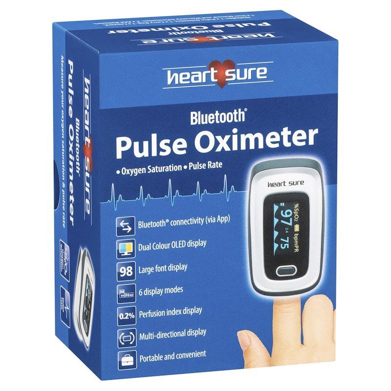 HeartSure Bluetooth Pulse Oximeter 1Unit