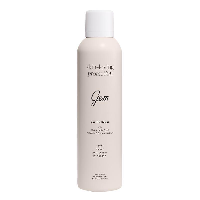 Gem Skin-Loving Antiperspirant Deodorant Aerosol Vanilla Sugar 207ml