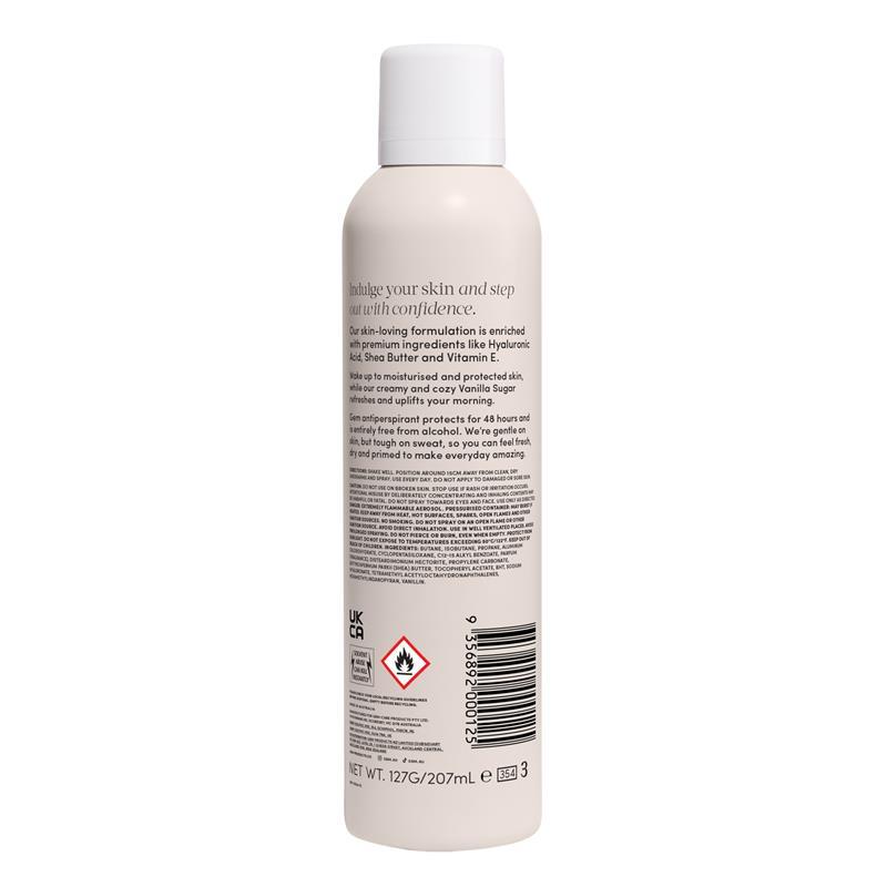 Gem Skin-Loving Antiperspirant Deodorant Aerosol Vanilla Sugar 207ml