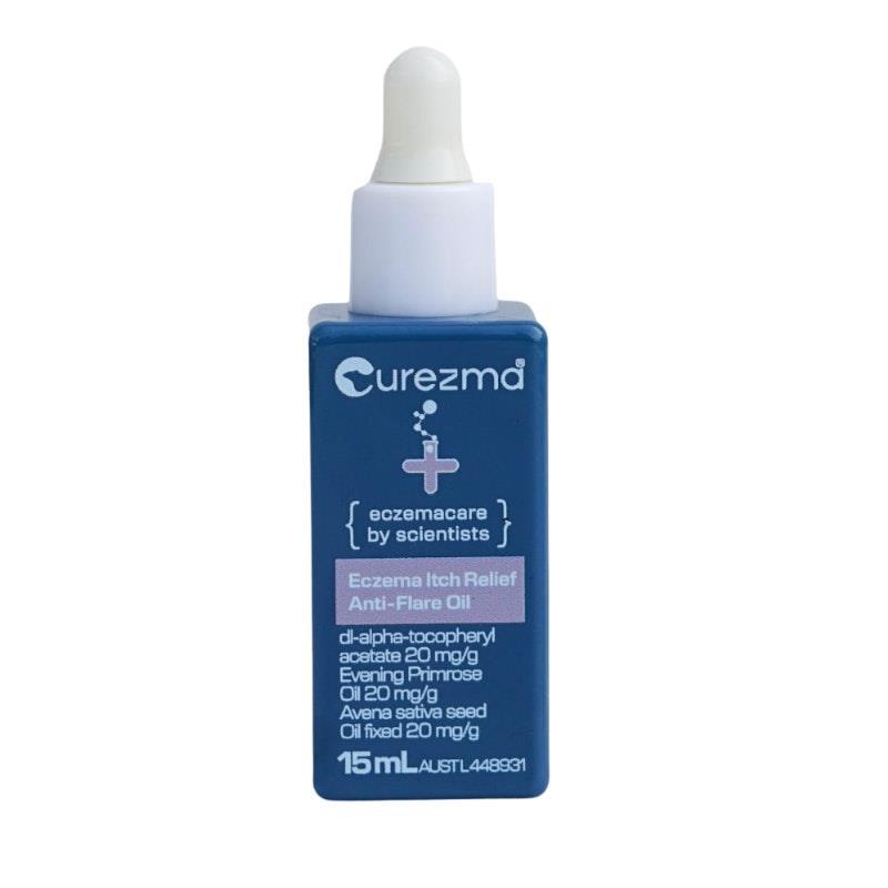 Curezma Adult Anti-flare Oil - Eczema Itch Relief 15ml