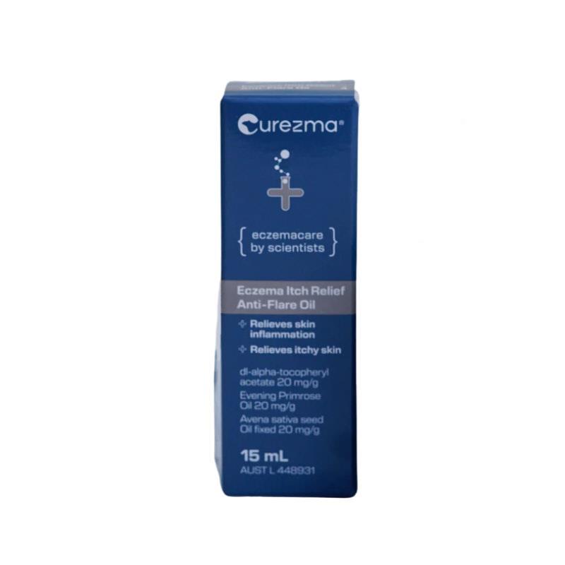 Curezma Adult Anti-flare Oil - Eczema Itch Relief 15ml