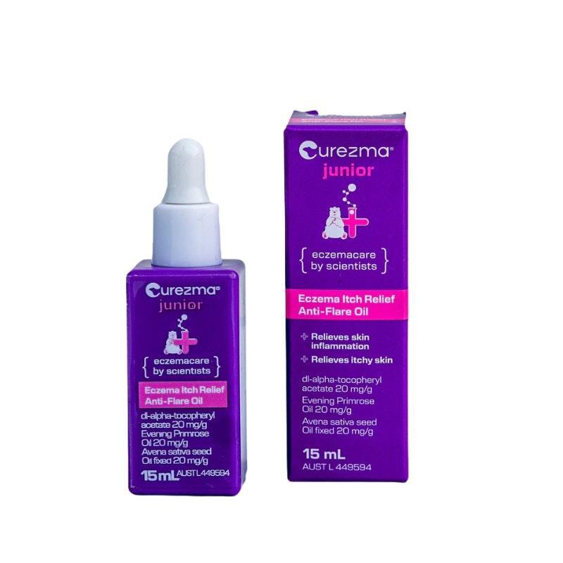Curezma Junior Anti-Flare Oil - Instant Eczema Relief 15ml