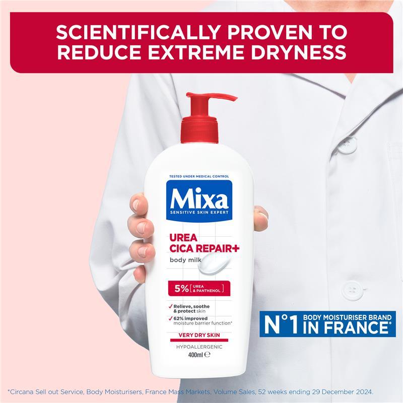 Mixa Urea Cica Repair+ Body Milk 400ml