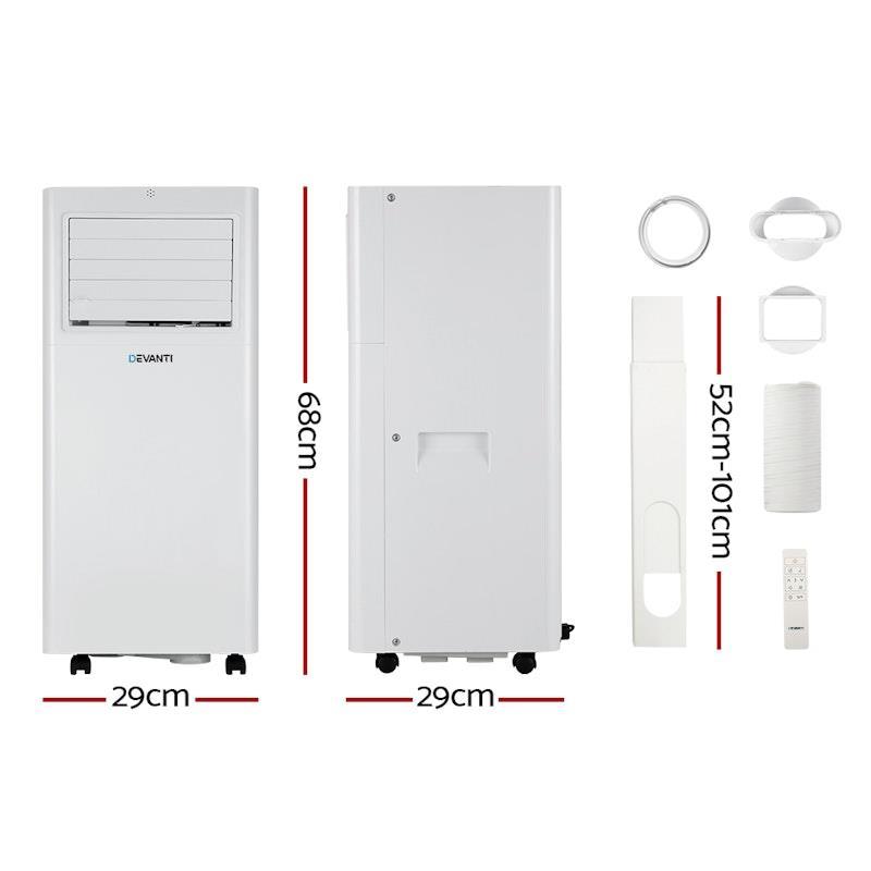 Devanti 7000BTU  Portable Air Conditioner 1Unit
