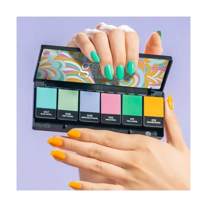 Gelish Pretty Pastels Cream Gel Palette 6 Pack