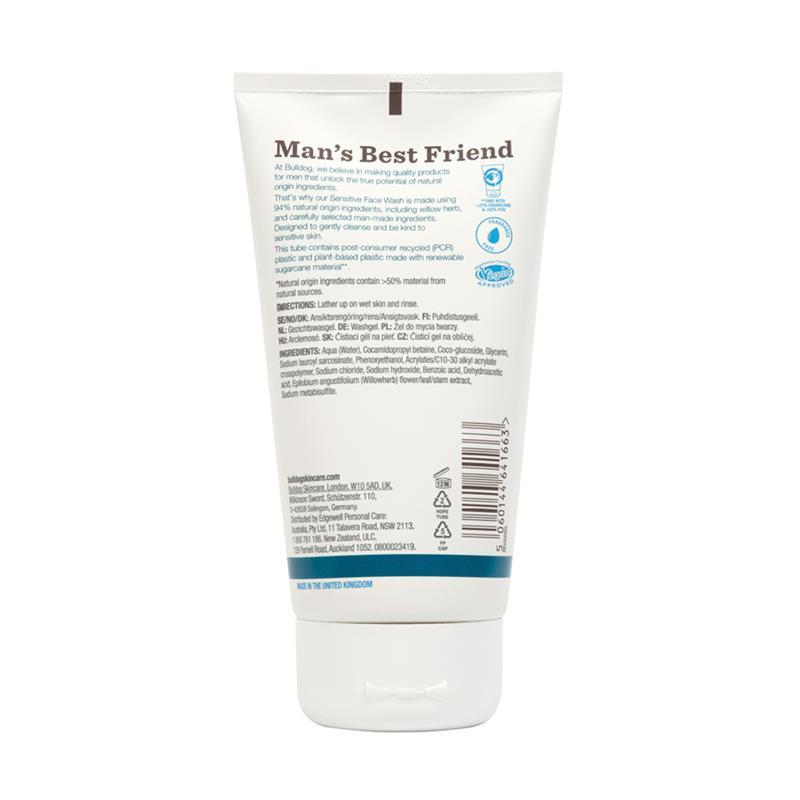 Bulldog Sensitive Face Wash 150ml