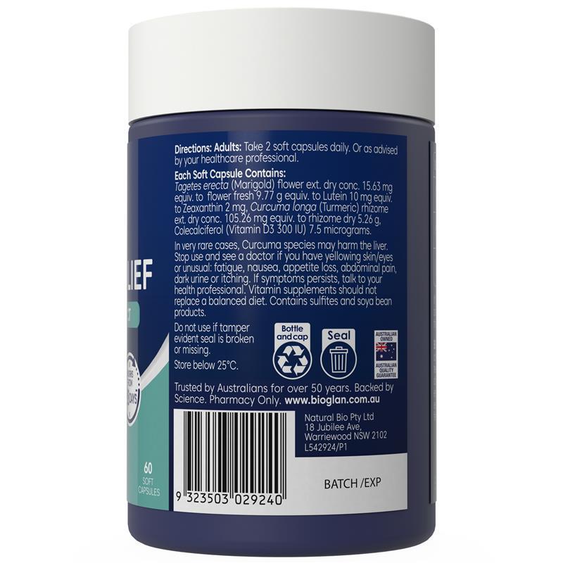 Bioglan Dry Eye & Eye Strain Relief 60 Capsules