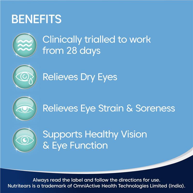 Bioglan Dry Eye & Eye Strain Relief 60 Capsules