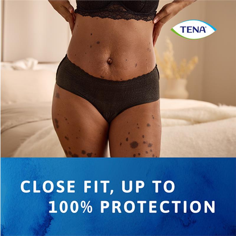 Tena Pants Discreet Black Medium 12 Pack